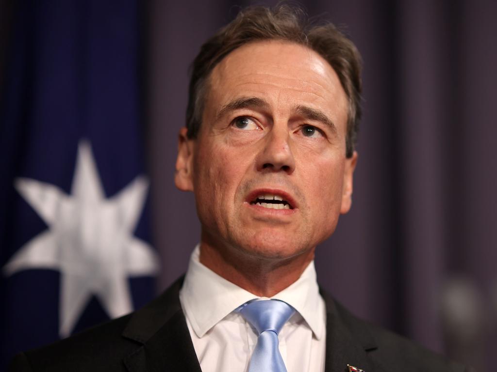 Greg Hunt says the government will consider both proposals, and its full response would be revealed in the May budget. Picture: NCA NewsWire/Gary Ramage