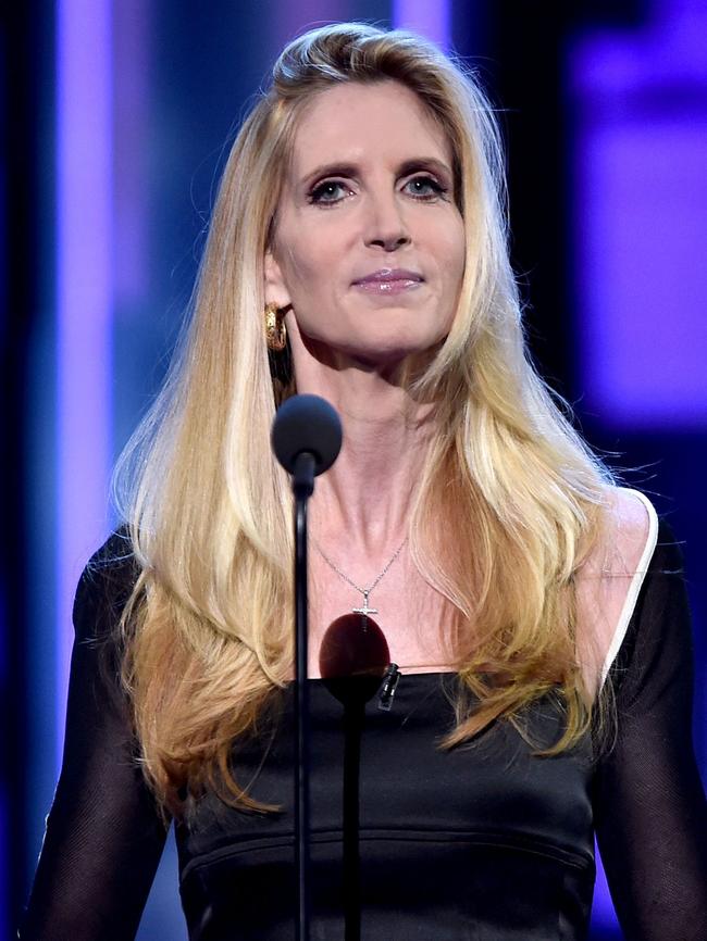 Ann Coulter had insisted she would show up at Berkeley despite the university saying it could not provide a suitable venue because of security threats. (Pic: AFP/Getty Images North America/Alberto E. Rodriguez)