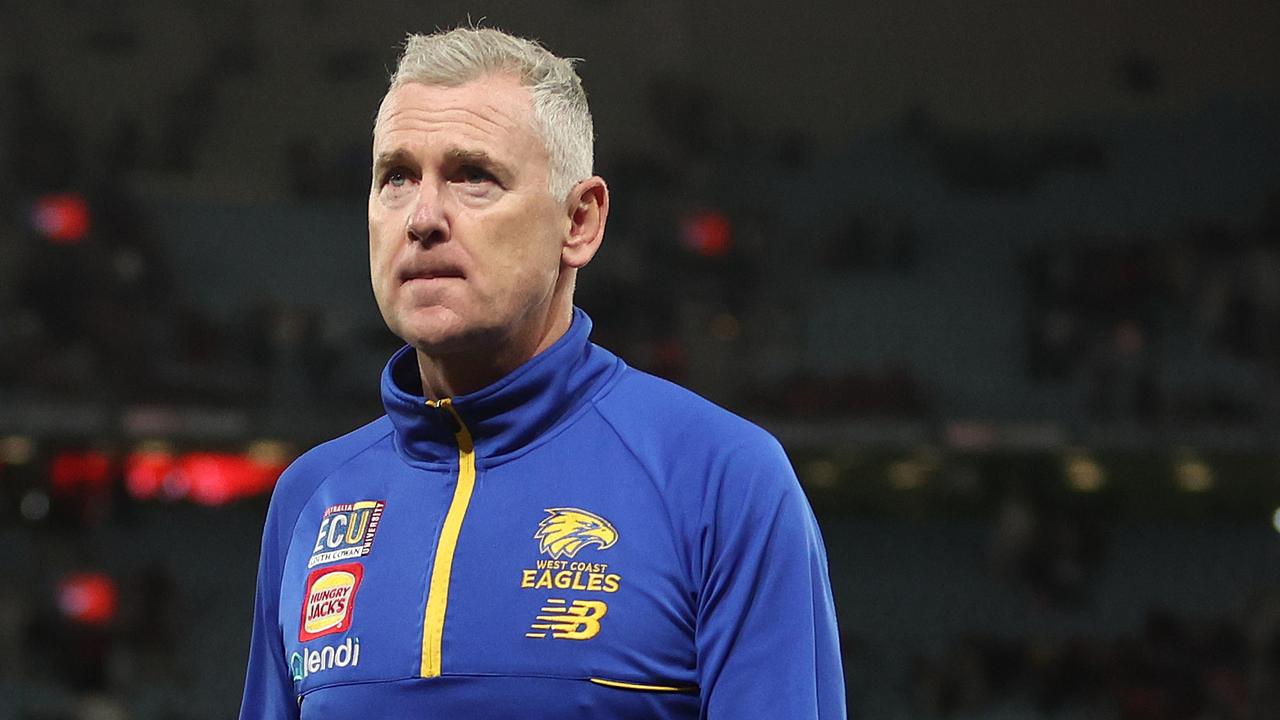 Can the coach and chief executive of the West Coast Eagles survive