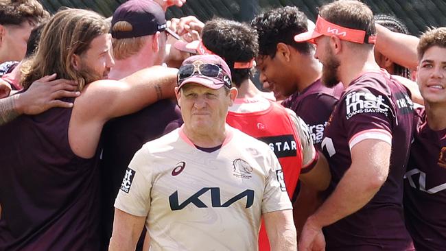 Coach Kevin Walters, Brisbane Broncos training, Red Hill. Picture: Liam Kidston