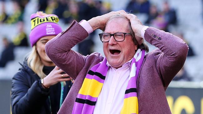 MELBOURNE, July 14, 2024: 2024 AFL Football Round 18 - AFL Richmond V GWS Giants at the MCG. Kevin Sheedy. Picture: Mark Stewart