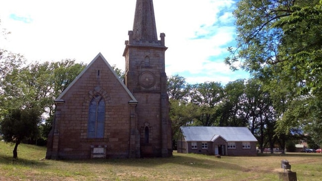 The former 1857 St Andrews Presbyterian Church at 55 Bridge St, Campbell Town. Picture: Facebook