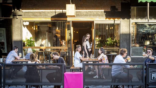 There is anecdotal evidence that in many areas young Australians are escaping long-term unemployment with jobs in cafes and restaurants. Picture: Jake Nowakowski