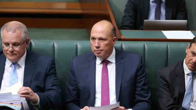 When Immigration Minister Peter Dutton proposed a cut of 20,000 a year in the permanent migrant numbers, both the Prime Minister and the Treasurer opposed him. (Pic: Gary Ramage)