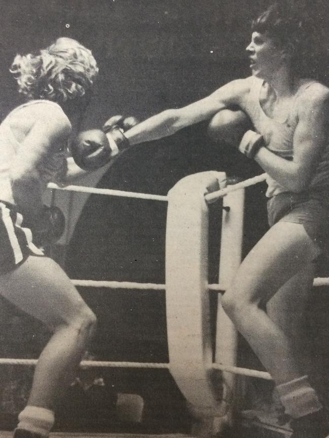 Boxer Warren Sorrenson August 12, 1981.