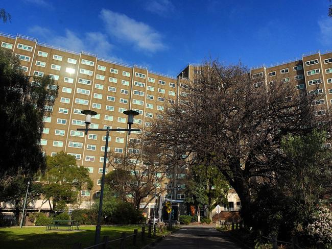 MELBOURNE AUSTRALIA - NewsWire Photos JULY 6, 2024: Generic images of social housing building in North MelbournePicture: NewsWire / Luis Enrique Ascui