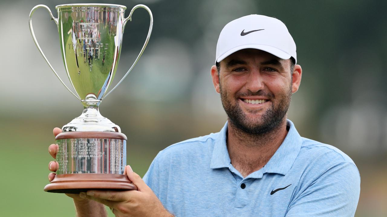 Scheffler took out the Travelers Championship. (Photo by Andy Lyons/Getty Images)