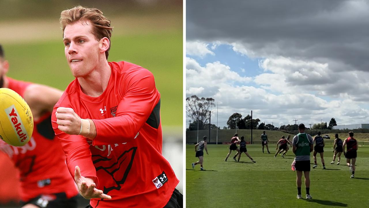 Kaine Baldwin is hoping to gain his spot back on Essendon's list in 2025.