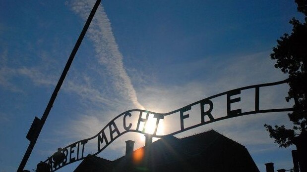 The "Arbeit macht Frei" ("Work sets free" or "Work makes one free") gat eat the Auschwitz-Birkenau memorial and museum – a former German Nazi concentration and extermination camp in Poland. Picture: Pawel Sawicki/auschwitz.org photo gallery