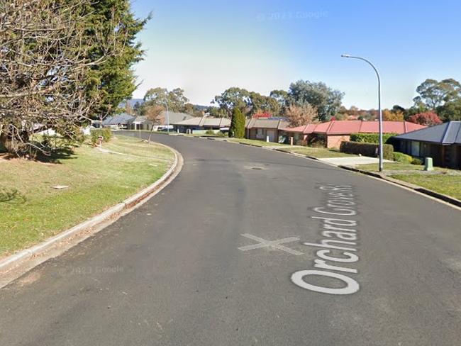 Orchard Grove Rd, Orange. Photo: Google Maps.