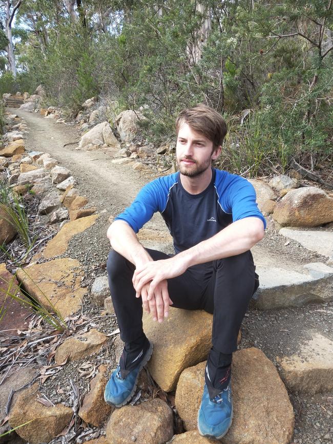 Matt Griffiths says he fears he won't have enough money to support himself through his studies due to Centrelink delays. PICTURE: JAYE BOWDEN.