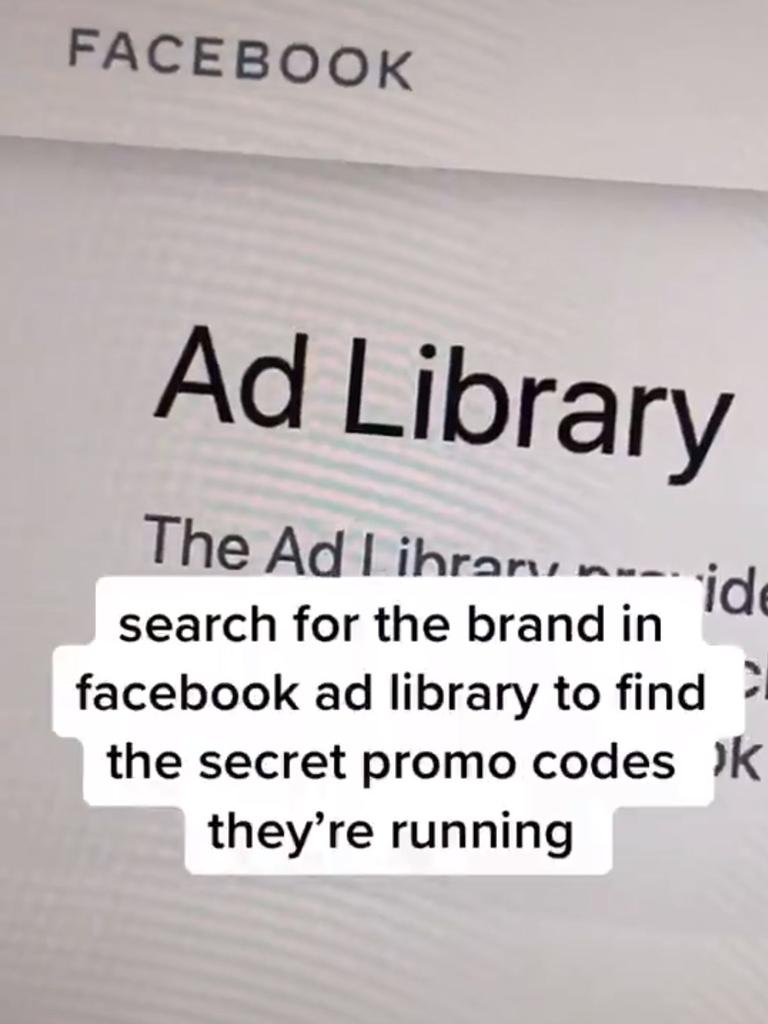 The Ad Library Facebook has had to introduce following the Cambridge Analytica scandal can also be used to find deals.