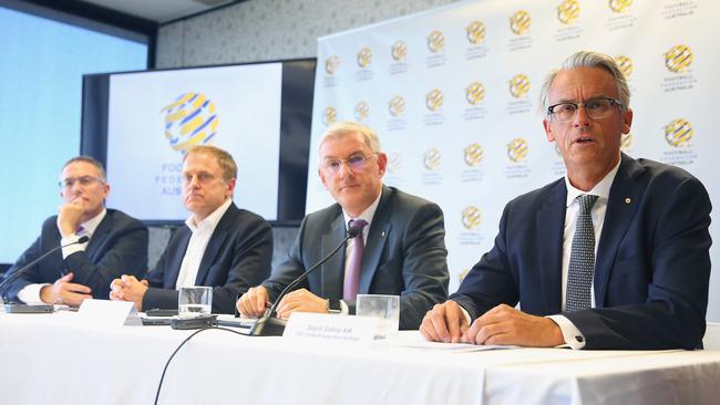 The men behind Australian football’s biggest TV deal. (Photo by Don Arnold/Getty Images)