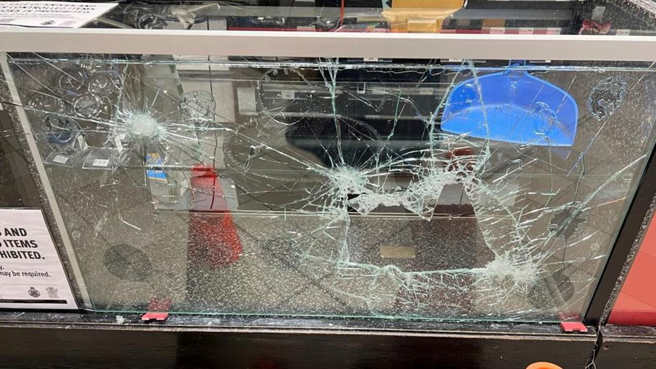 The front counter at Woolworths inside the Raintrees Shopping Centre. Picture: Supplied