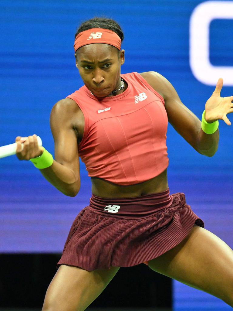 USA's Coco Gauff. Photo by ANGELA WEISS / AFP.