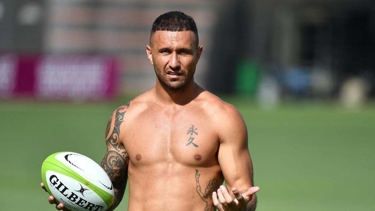 Former Wallaby Quade Cooper is keen on a short-term contract with an NRL club for the remainder of 2020 but Laurie Daley says he would struggle defensively.