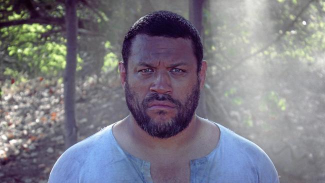 Aaron Fa'Aoso in a scene from the documentary TV series Blue Water Empire. Supplied by ABC-TV.