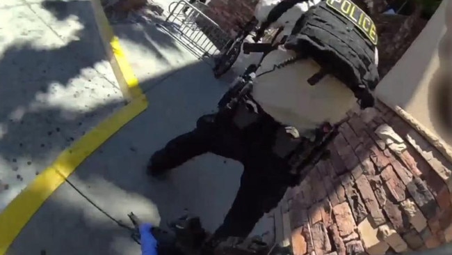 Police were able to stop the shooter when his gun jammed, according to officials. Picture: Las Vegas Metropolitan Police Department