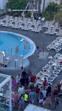 Hilarious video shows the reality of sunbed wars while on holidays