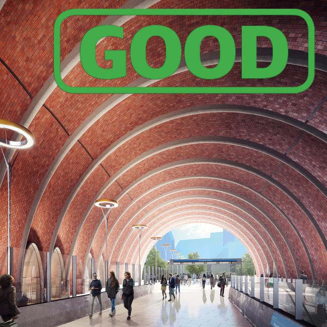 Metro Tunnel verdict: Good.