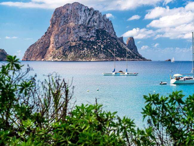 Picturesque view of the mysterious island of Es Vedra. Ibiza, Balearic Islands. Spain. istock