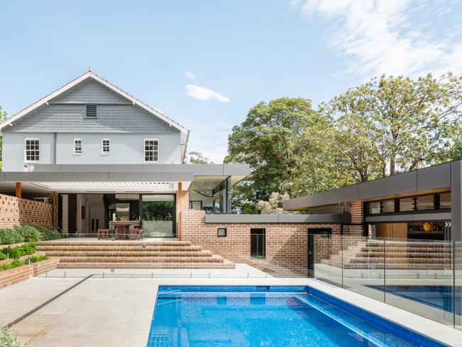 Australia’s answer to the sauna – the backyard pool. Picture: Katherine Lu