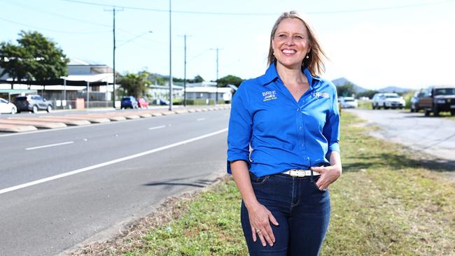 Party insiders believe the LNP’s candidate for Barron River Bree James has campaigned more aggressively than her rival, incumbent Craig Crawford, so far. Picture: Brendan Radke