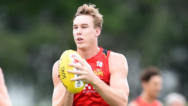 Gold Coast’s Tom Lynch will be highly sought after. Picture: Alix Sweeney