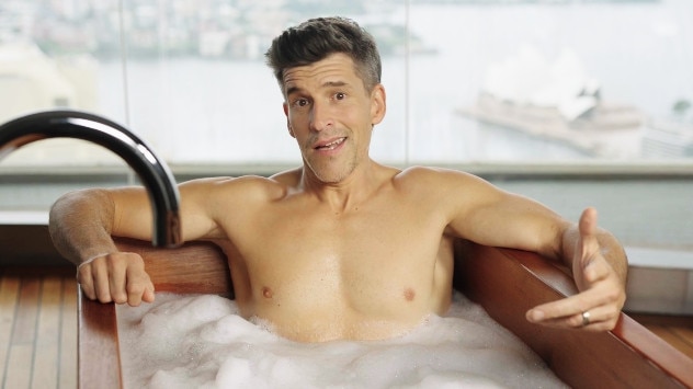 Osher Gunsberg is getting lathered up for the group Change Politics. Picture: Supplied