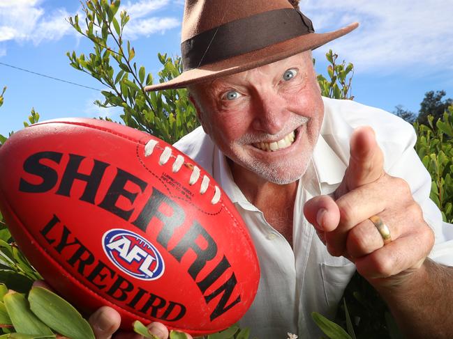 HOLD FOR HERALD SUN---Rex Hunt making a comeback to radio.  Picture: Alex Coppel.