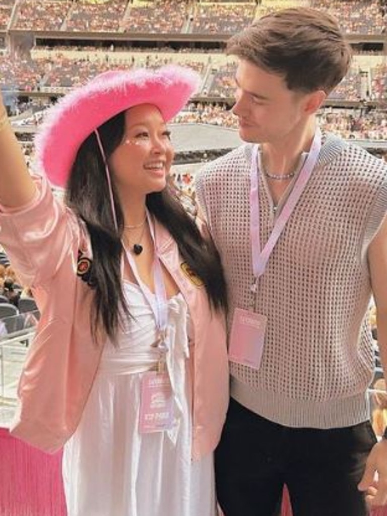 They’ve been together for nine years. Picture: Instagram/LanaCondor