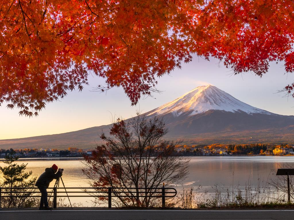 <p><b>JAPAN</b> Most people associate Japan with cherry blossoms, but you can argue that autumn is just as gorgeous with fewer tourists, cooler temperatures and golden leaves everywhere you look. This month enjoy the markets alongside Mount Fuji at the <a href="https://tokyocheapo.com/events/fuji-kawaguchiko-fall-leaves-festival/" target="_blank" rel="noopener">Kawaguchiko Autumn Leaves Festival</a>. The holiday season tends to kick off this time of year, with the start of <a href="https://tokyocheapo.com/events/marunouchi-illumination/" target="_blank" rel="noopener">Marunouchi Illumination</a>, which transforms Tokyo into a twinkly wonderland. <b><br></b>PRO TIP: Kyoto is without a doubt one of the most beautiful places in Japan to see the autumn colours. Check out the Tenryu-ji temple, Iwatayama Monkey Park, Kiyomizu-dera and Nanzen-ji.</p>