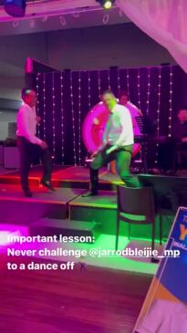 LNP MP Jarrod Bleijie dance-off