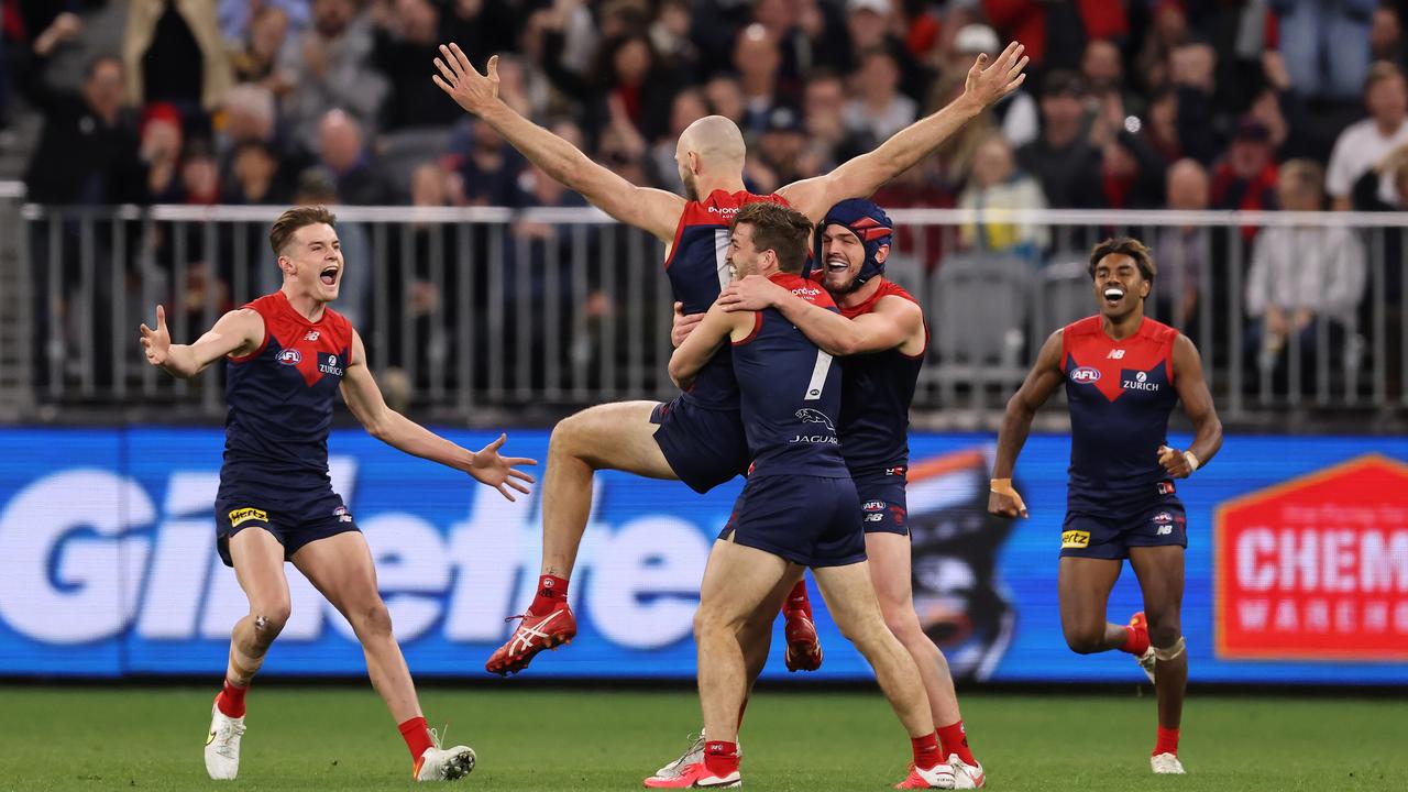 Max Gawn’s Demons are into a Grand Final. Picture: Paul Kane