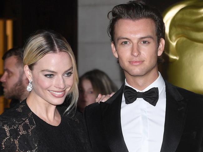 Margot’s surprise date to the BAFTAs