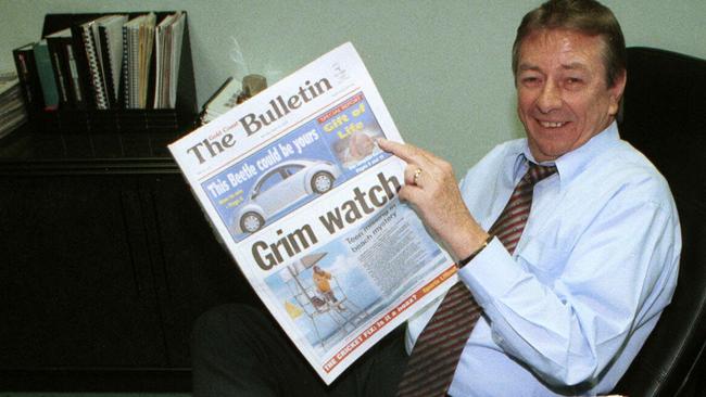 Roy Miller in April 2000 during his stint at the Gold Coast Bulletin.