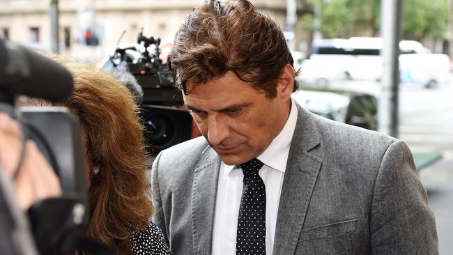 Vince Colosimo has escaped conviction on a drug possession charge. Picture: Josie Hayden