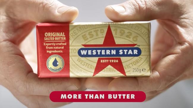 Western Star butter advertising.