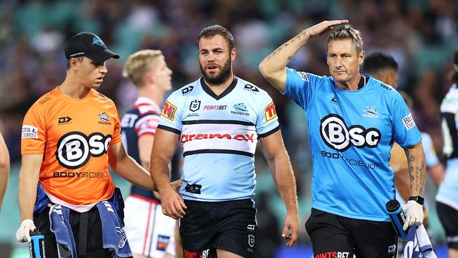 Wade Graham has suffered his second concussion in three weeks and could be out for some time. Picture: Getty Images.