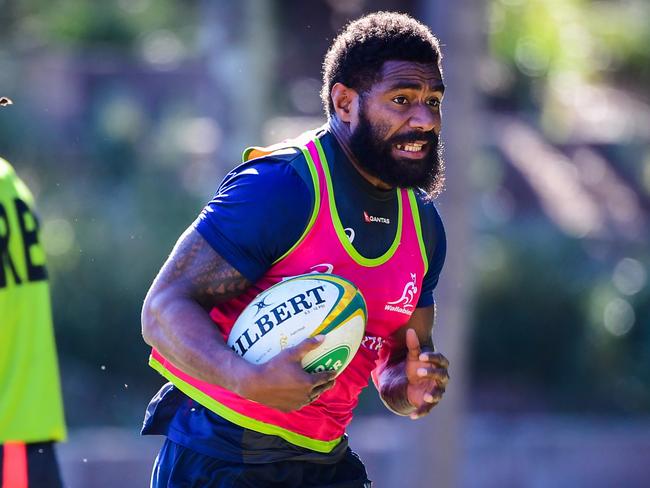 Marika Koroibete will return to Australia to be with his family. Picture: Rugby AU Media/Stuart Walmsley