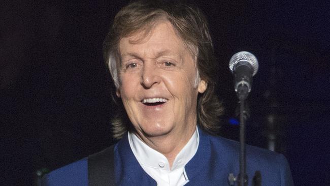 Sir Paul McCartney has delighted fans with a surprise free gig in Liverpool. Picture: AP Photo/Scott Audette