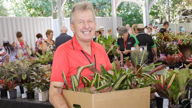 Ed Gorniak at the Carrara Markets  Autumn Plant Spectacular.