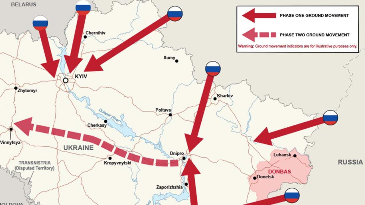 À quoi ressemblerait l’invasion russe de l’Ukraine