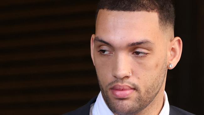 Vidot-Coleman has admitted to driving dangerously and causing his girlfriend’s death. Picture: Damian Shaw