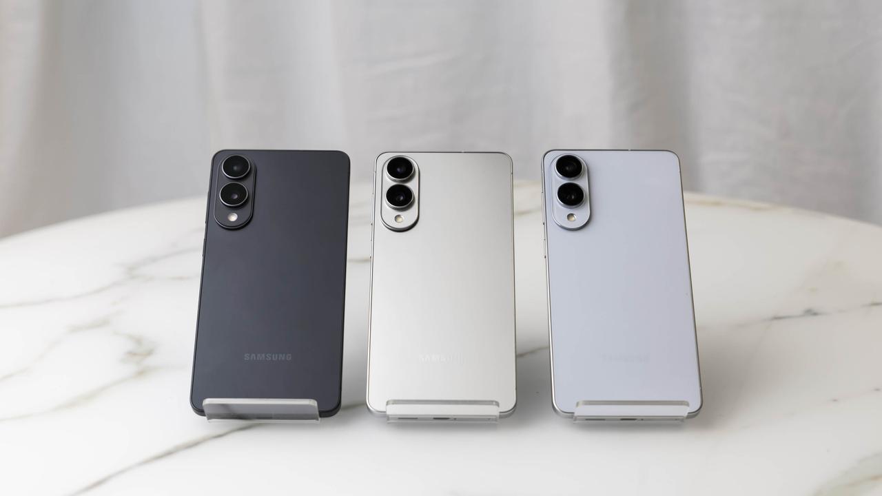 Samsung's S25 Edge features two rear cameras and is available in three colours.