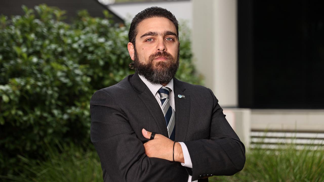 Australian Federal Police Association president Alex Caruana. Picture: NCA NewsWire/Gary Ramage