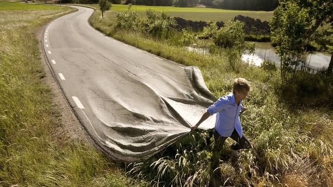 <i>Go Your Own Road</i> by Erik Johansson