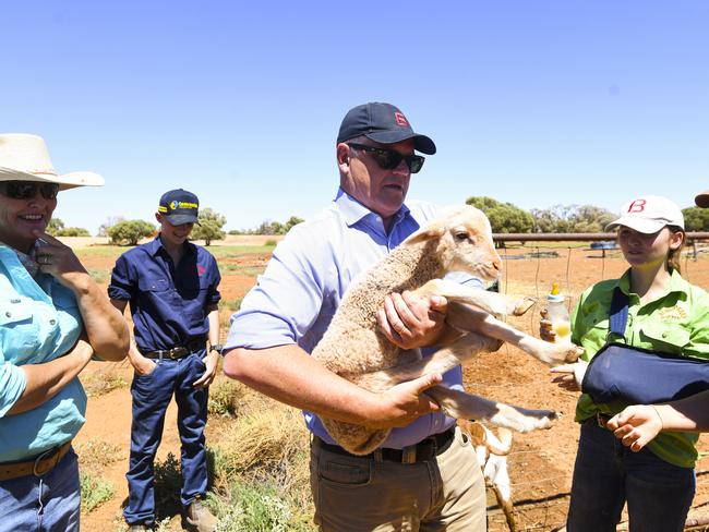 Prime Minister Scott Morrison is touring Queensland, where Labor failed to pick up seats at the 2019 election. Picture: AAP Image/Lukas Coch