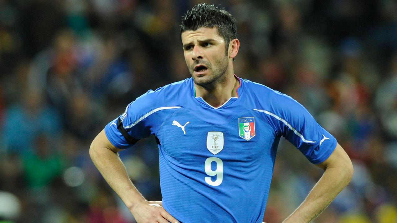 Vincenzo Iaquinta has been jailed for firearms possession and links to the mafia.