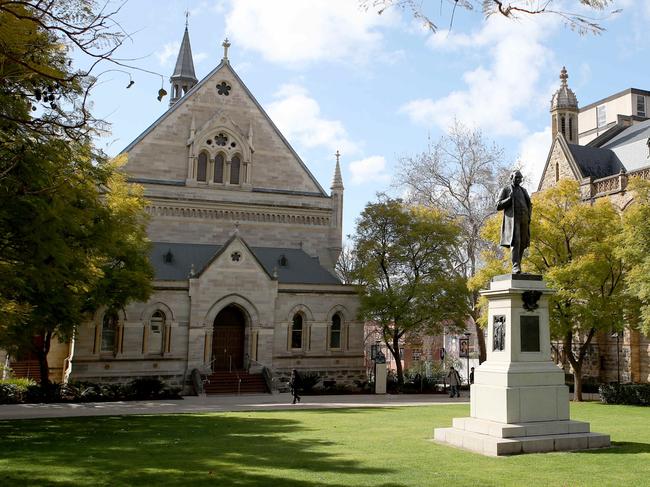 ADELAIDE, AUSTRALIA - NewsWire Photos August 14: Adelaide University, North Terrace, Adelaide  Picture: NCA NewsWire / Kelly Barnes